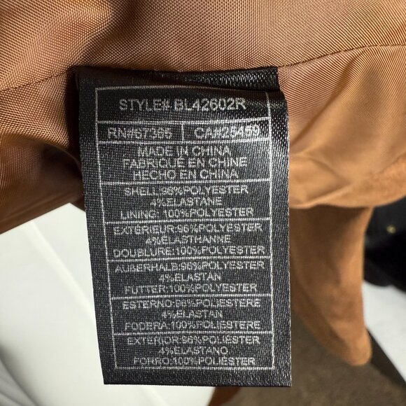 NWOT Steve Madden Faux Suede Moto Jacket - Large - Picture 6 of 6